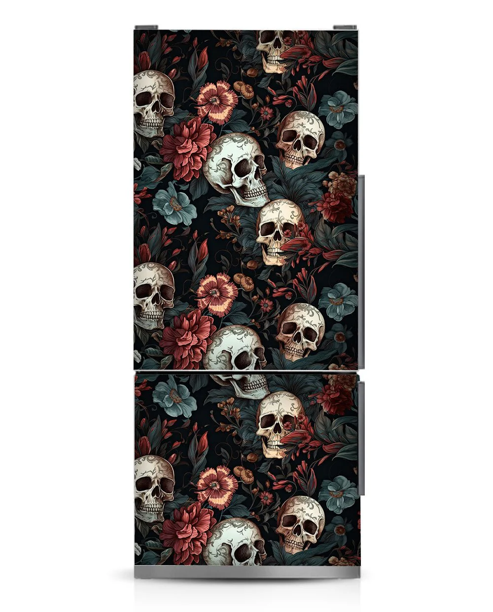 Skulls and Flowers - Image 4