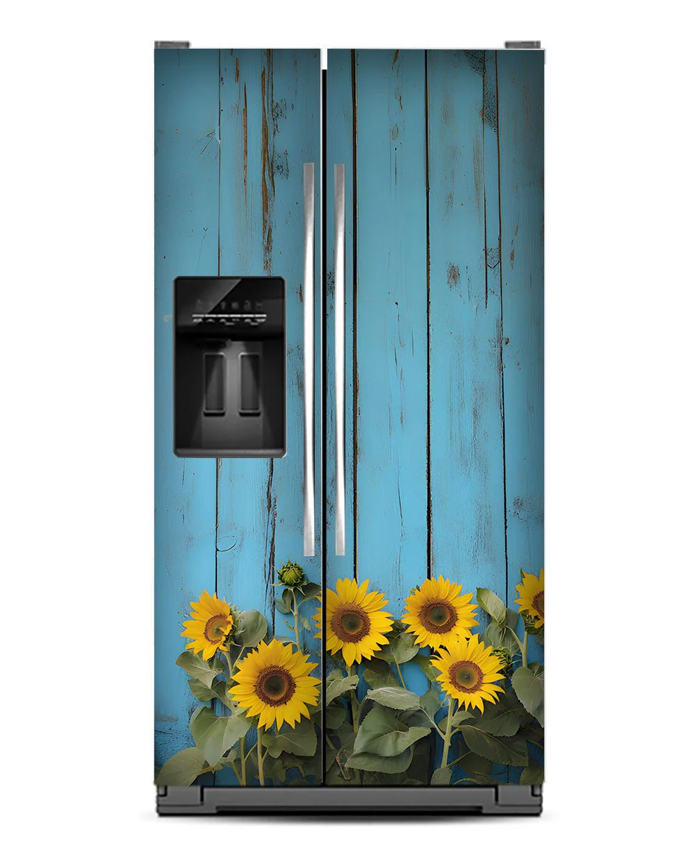 Sunflowers on Blue - Image 9