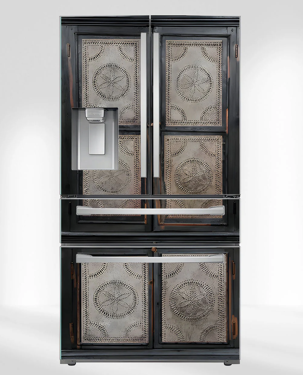 Tin black pie safe - Image 3