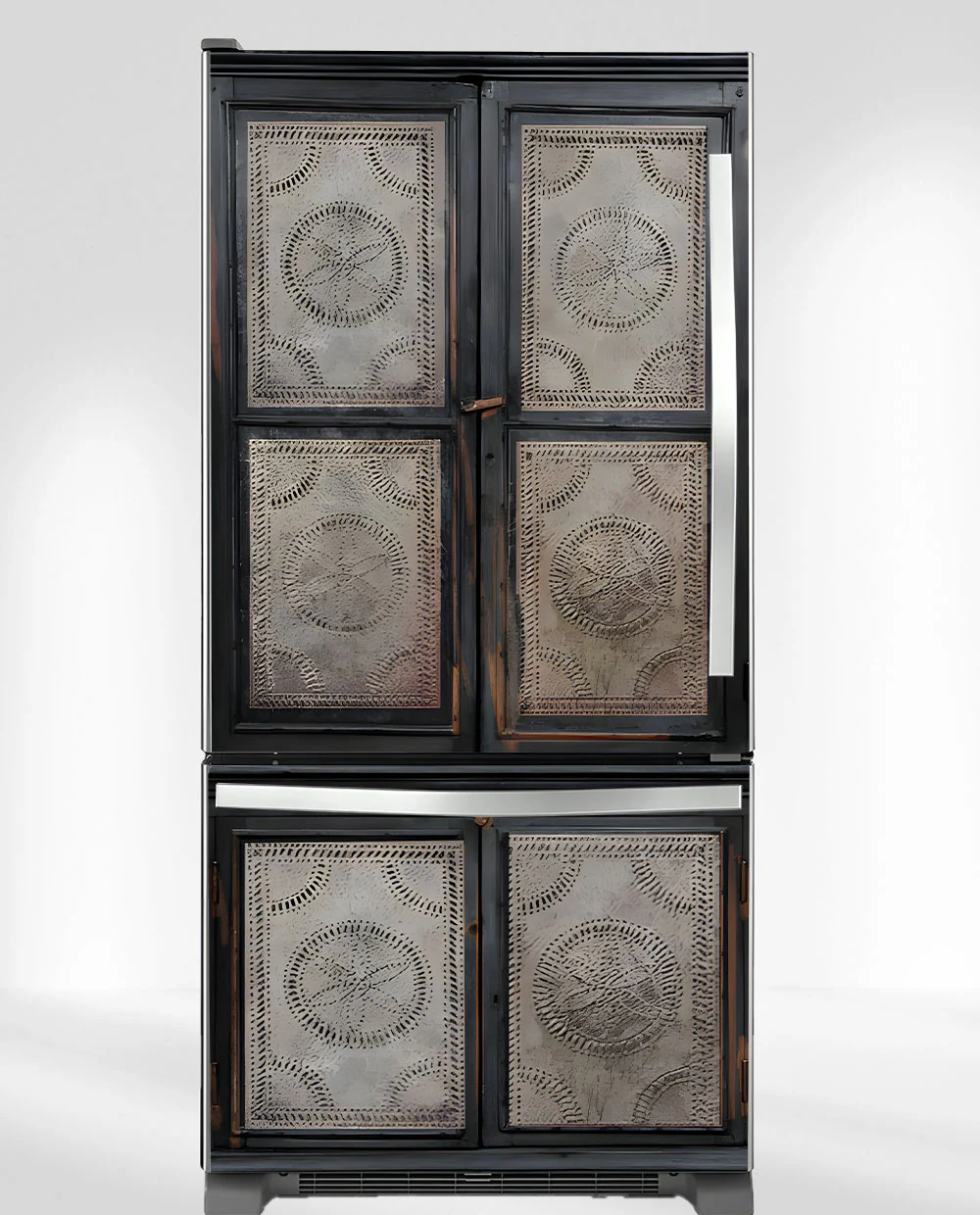 Tin black pie safe - Image 6