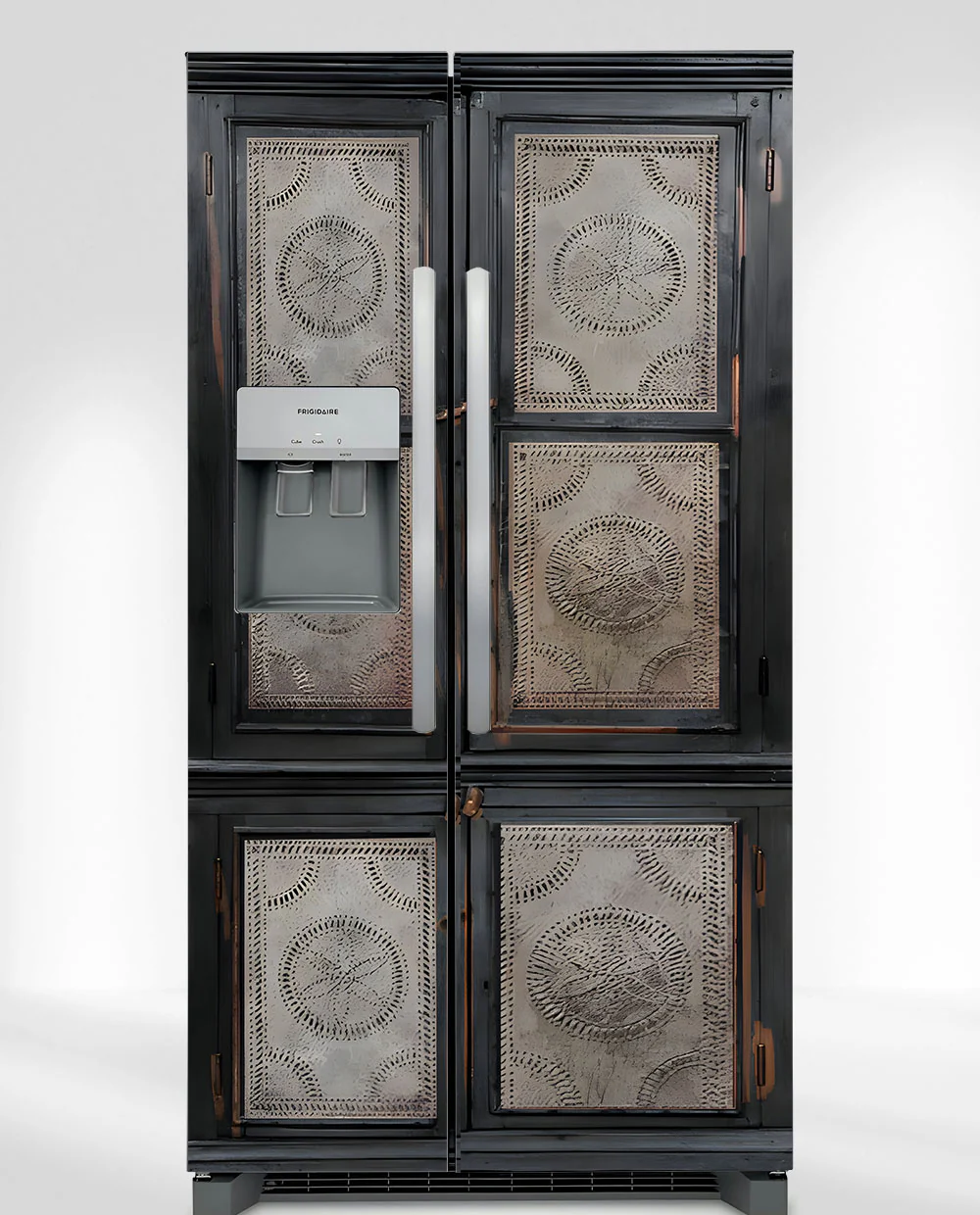 Tin black pie safe - Image 8