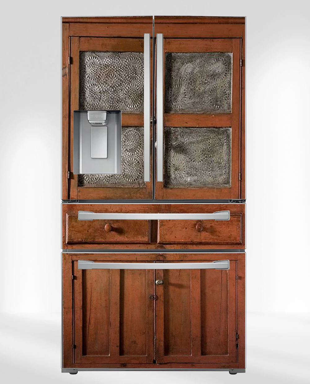 Primitive Pie Safe Cupboard - Image 4