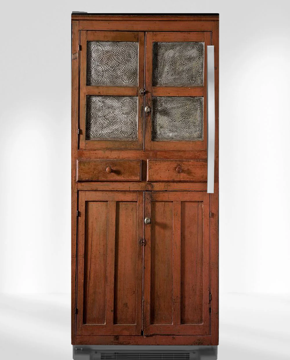 Primitive Pie Safe Cupboard - Image 9