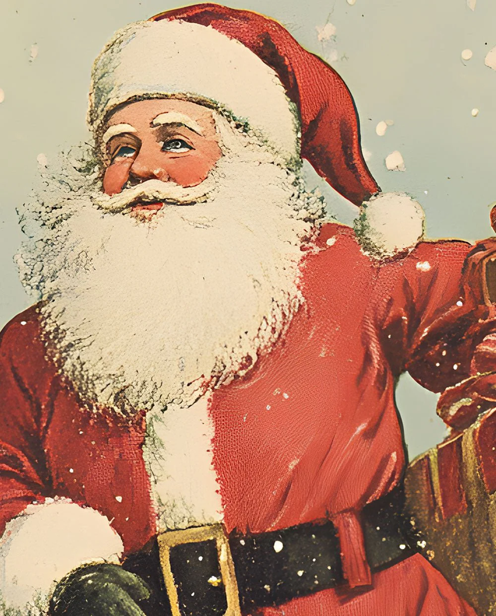 Vintage Santa - Image 4