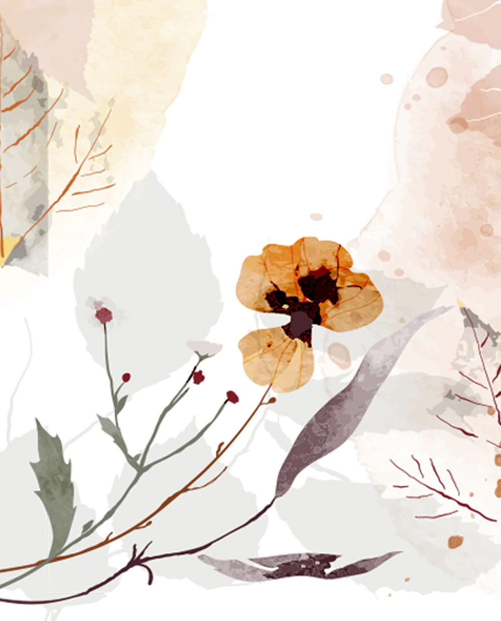 Watercolor autumn - Image 3