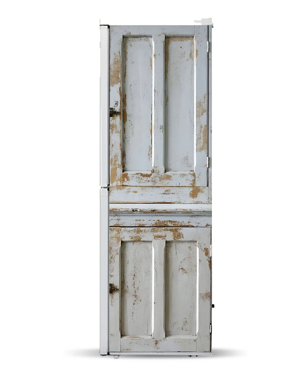 White primitive cabinet - Image 12