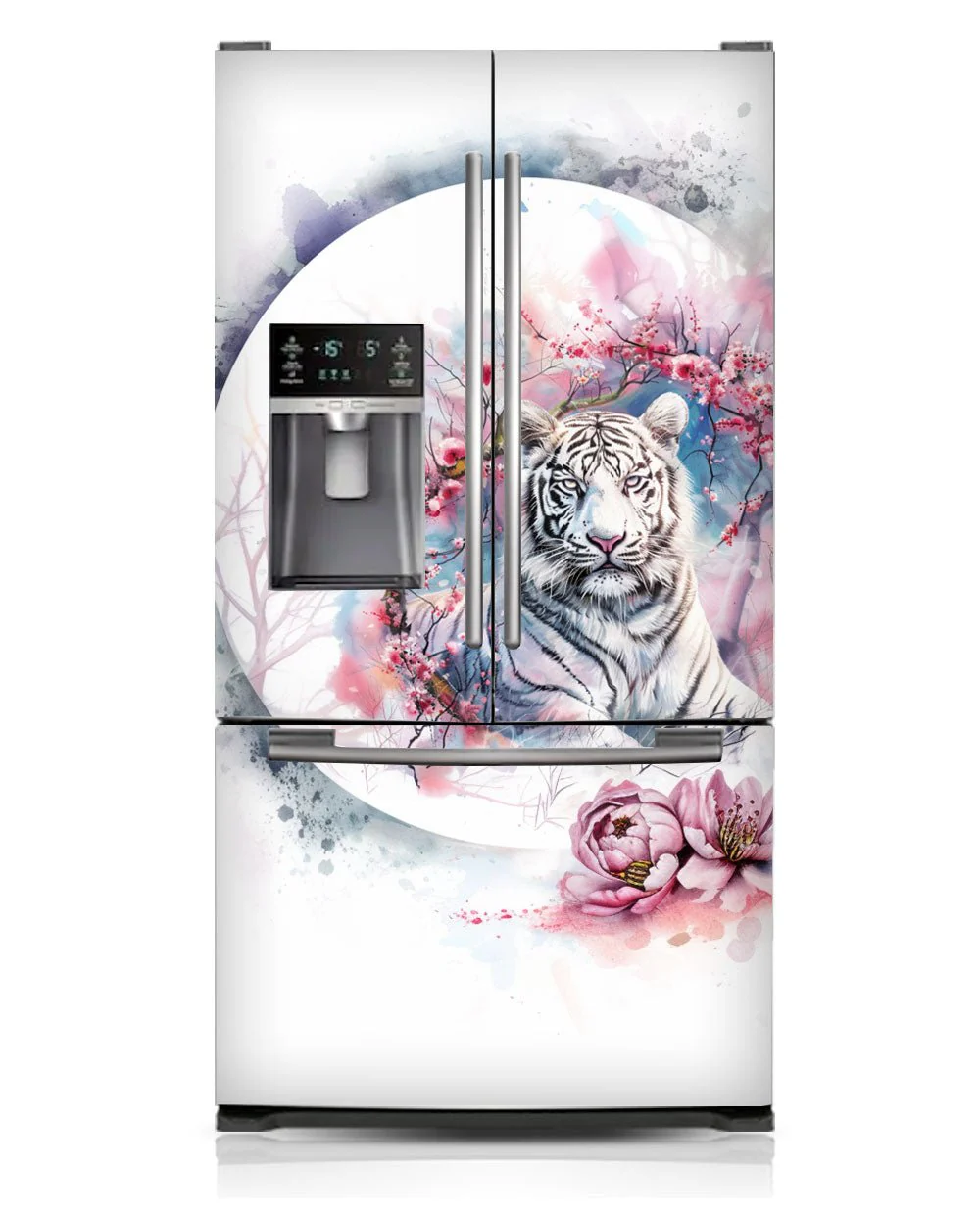 White tiger illustration - Image 2
