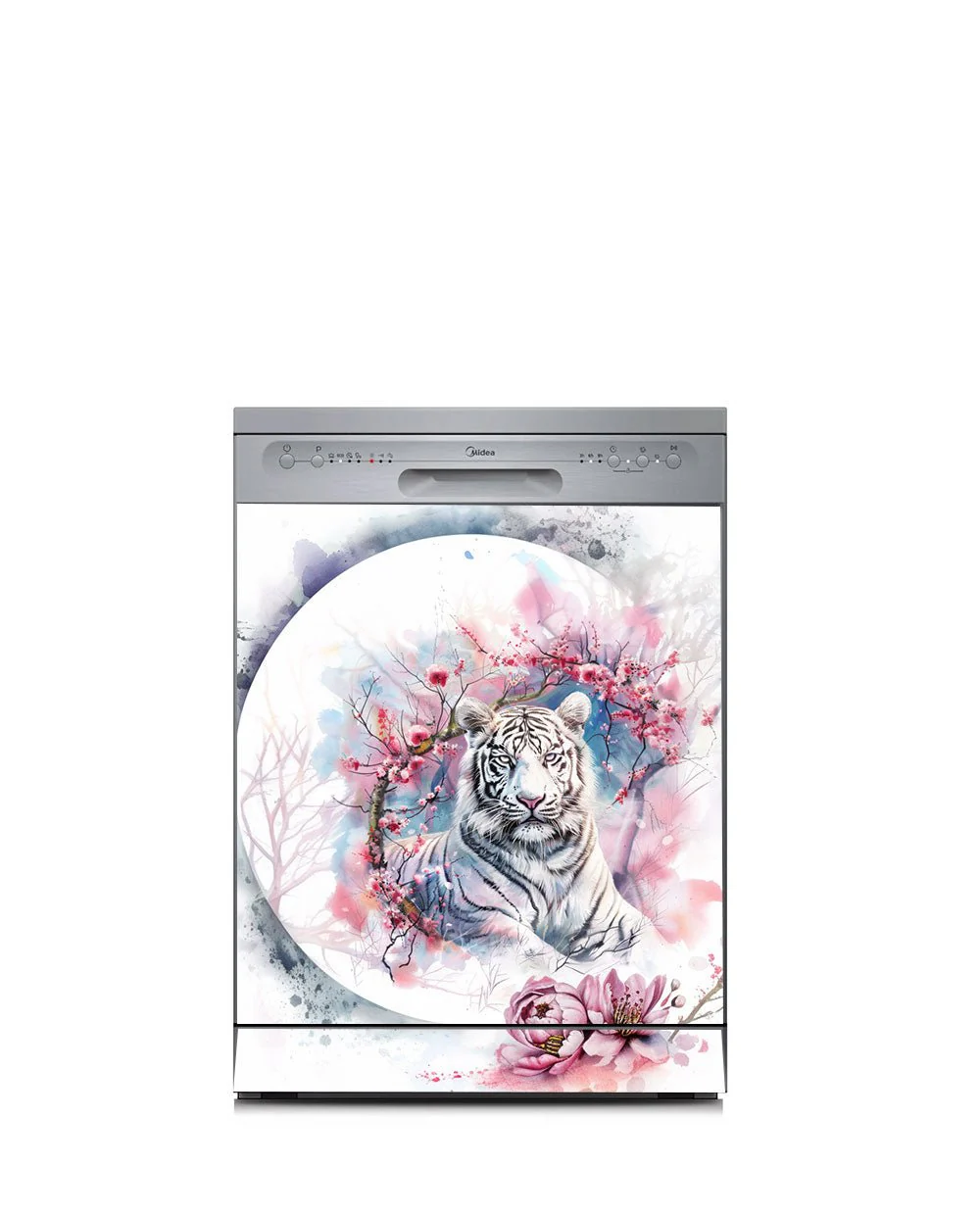 White tiger illustration - Image 5